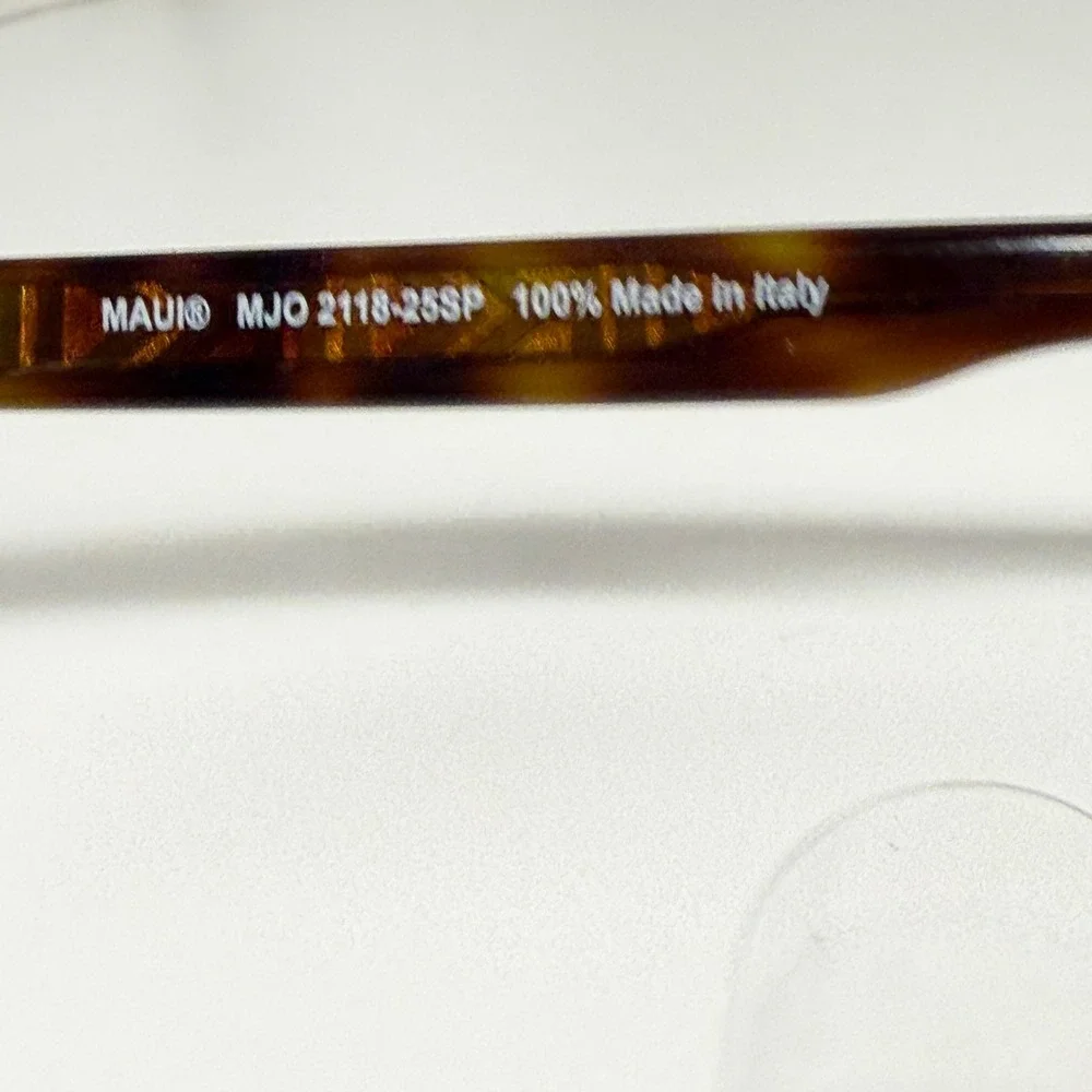 Maui Jim MJO2118-25SP Eyeglasses Tortoise Olive Green Round Frames 49-20-145‎